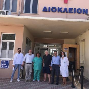 Επίσκεψη στο Νοσοκομείο μας από τον πρώην Πρωθυπουργό του Ηνωμένου Βασιλείου, κ. Boris Johnson